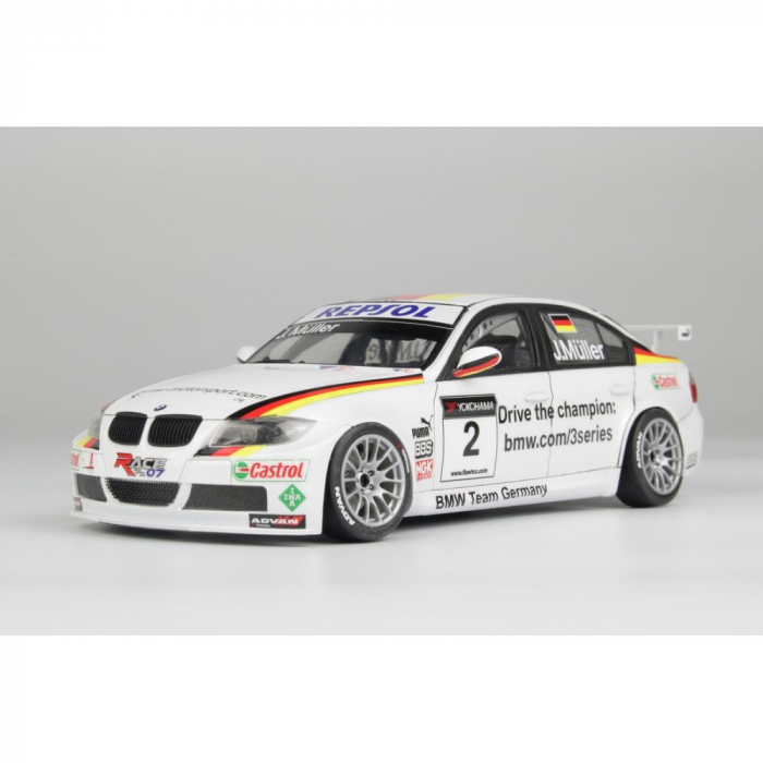 NUNU Modelkits PN24037 - 1:24 BMW 320 E90i WTCC BRANDS HATCH 2008 Winner [2]