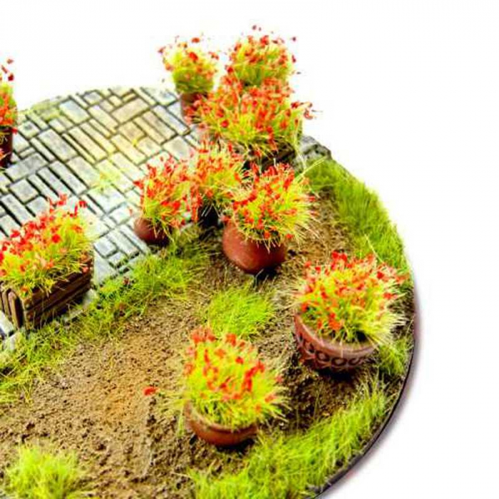 GSW - Shrub Tufts 6mm Self-Adhesive - Red [1]