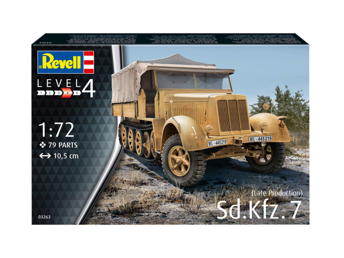 Revell 03263 - 1:72 Sd.Kfz. 7 (Late Production) [1]