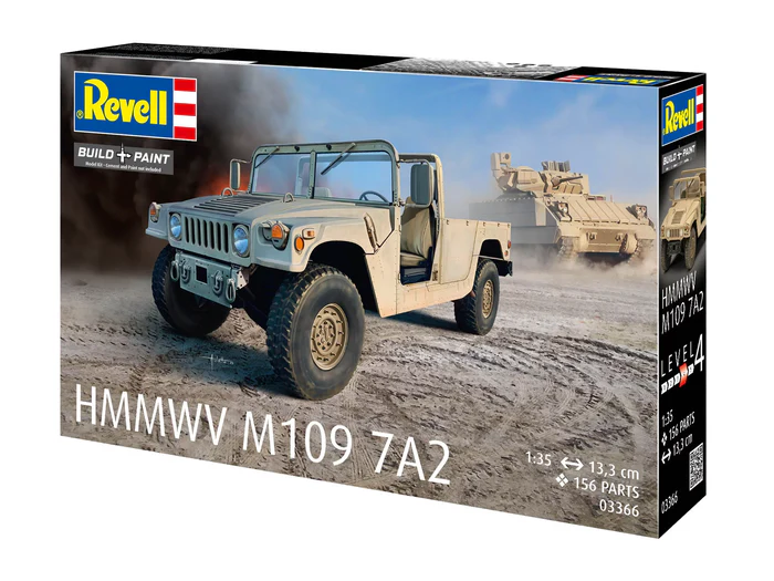 Revell 03366 - 1:35 - HMMWV M1097A2 Revell model kit [3]