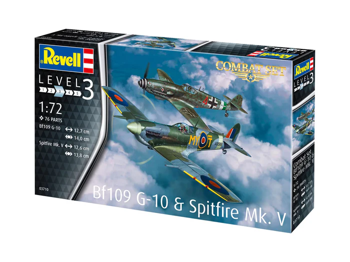 Revell 03710 - 1:72 - Combat Set Bf109G-10 & Spitfire Mk.V [5]