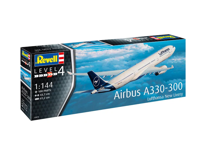 Revell 03816 - 1:144 - Airbus A330-300 - Lufthansa "New Livery" [3]