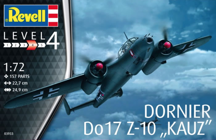 Revell 03933 - 1:72 Dornier Do17 Z-10 "Kauz" [1]
