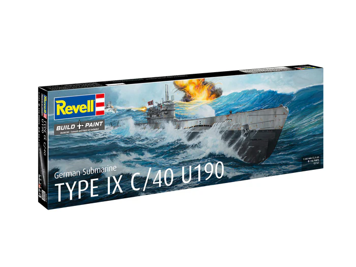 Revell 05167 - 1:144 - German Submarine Type IX C/40 (U190) [4]