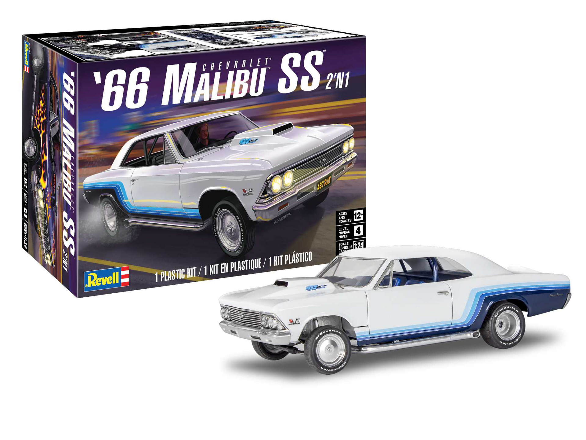 Revell  - 1:24 1966 Malibu SS [2]