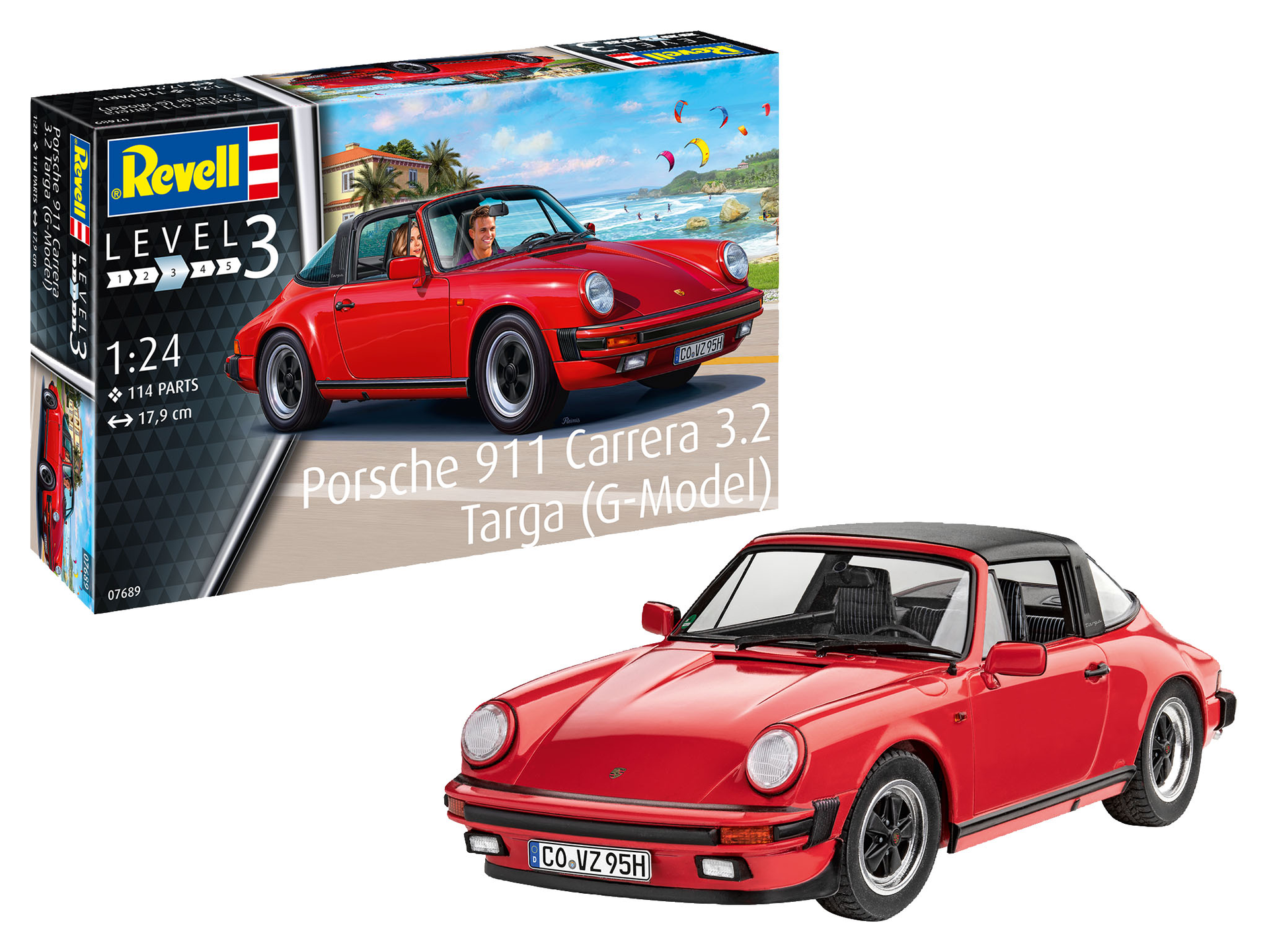 Revell  - 1:24 Porsche 911 G Model Targa [2]