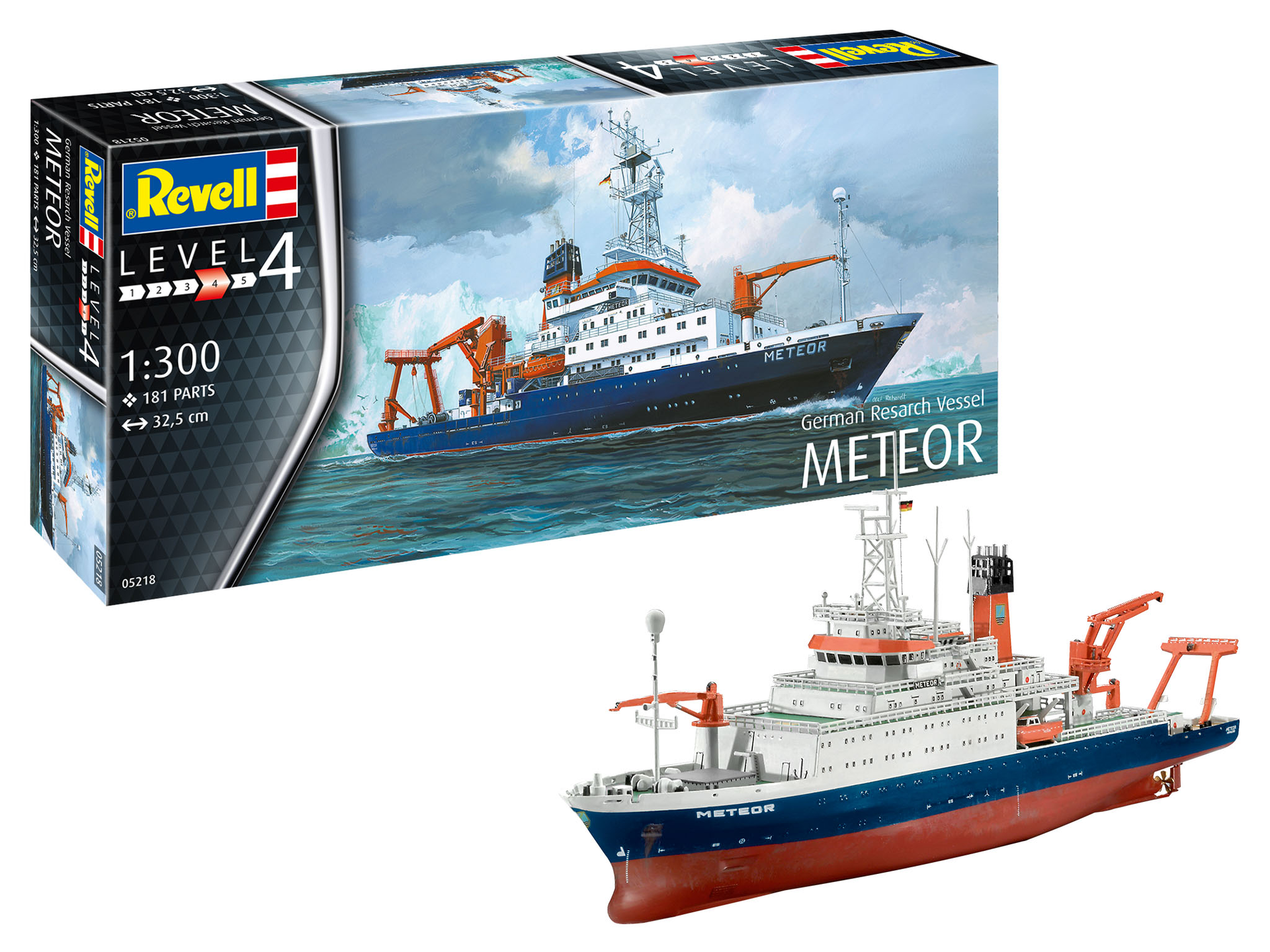 Revell  - 1:300 German Research Vessel Meteor [2]