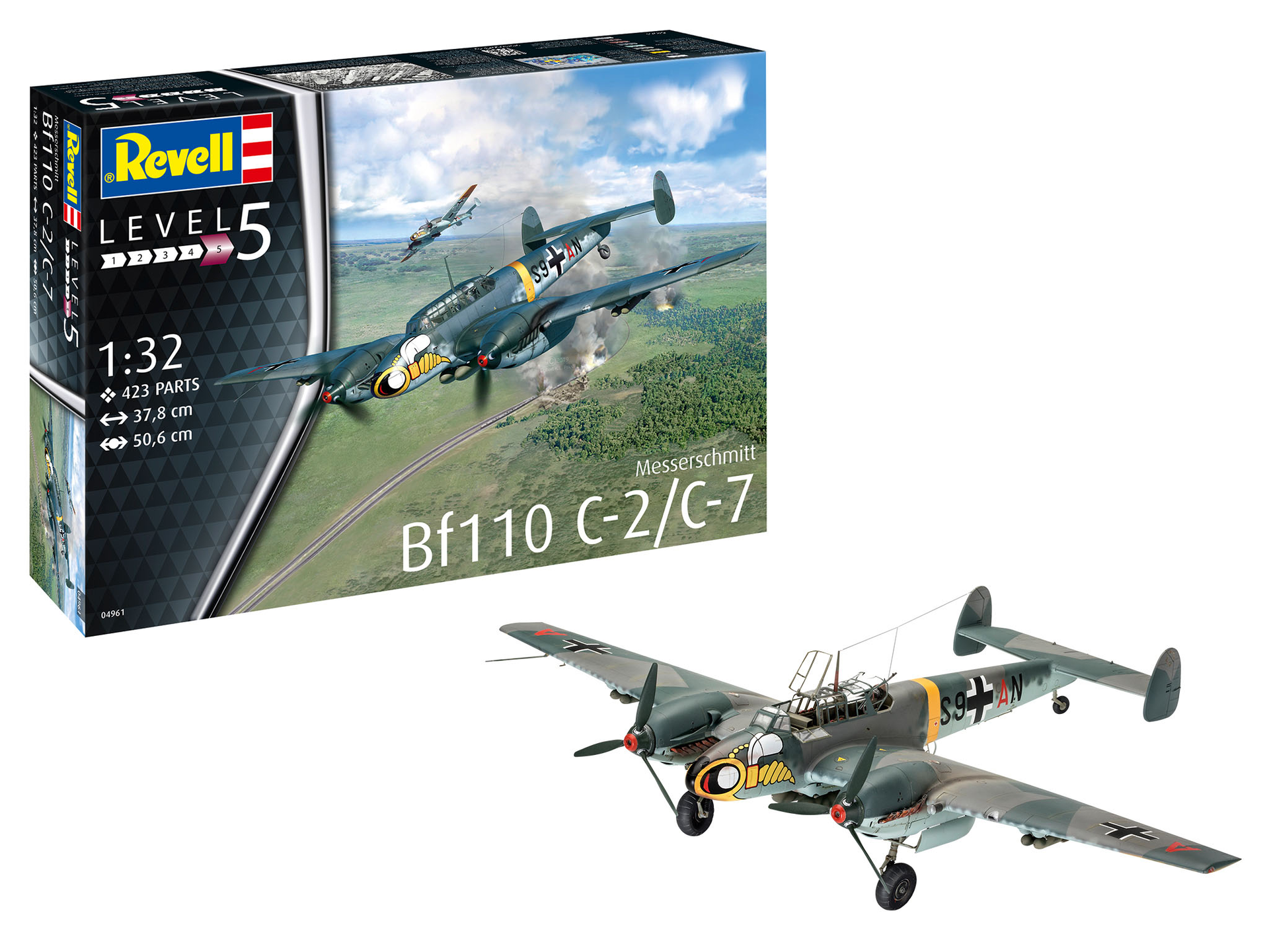 Revell  - 1:32 Messerschmitt Bf110 C-2/C-7 [2]