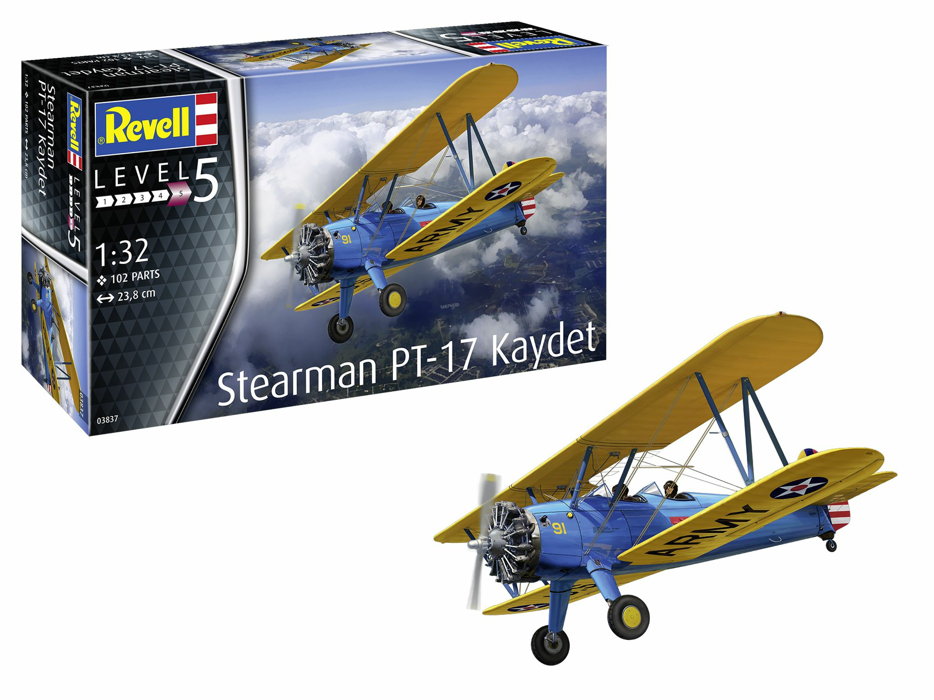 Revell  - 1:32 Stearman PT-17 Kaydet (ambalaj deteriorat) [2]