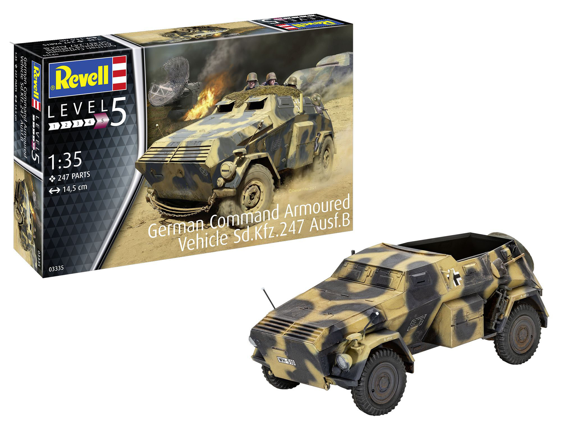 Revell  - 1:35 German Com. Armoured Vehicle Sd.Kfz.247 Ausf.B [2]