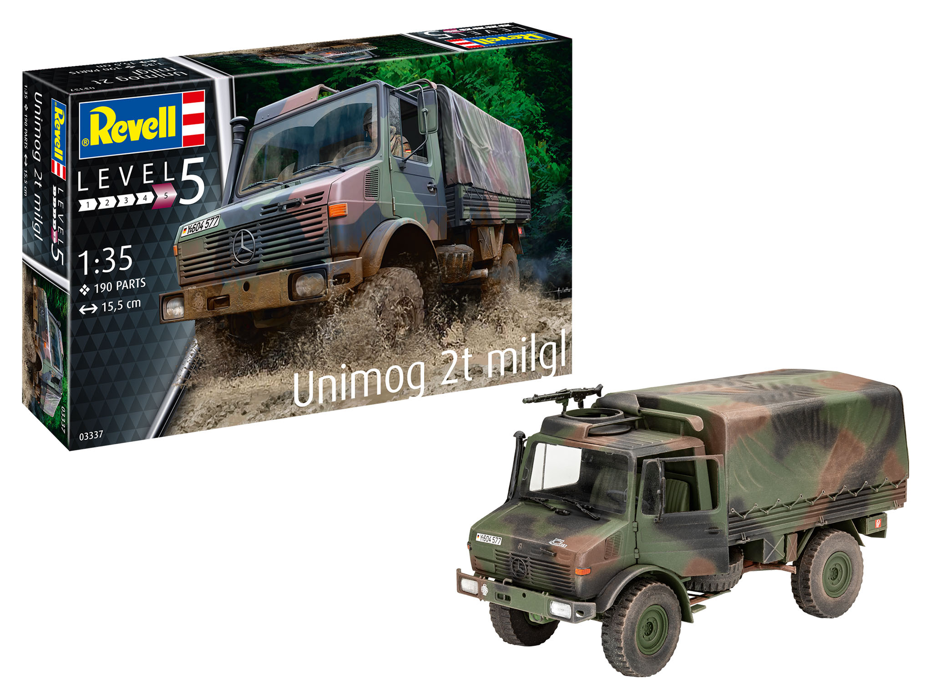 Revell  - 1:35 Unimog 2T milgl [2]