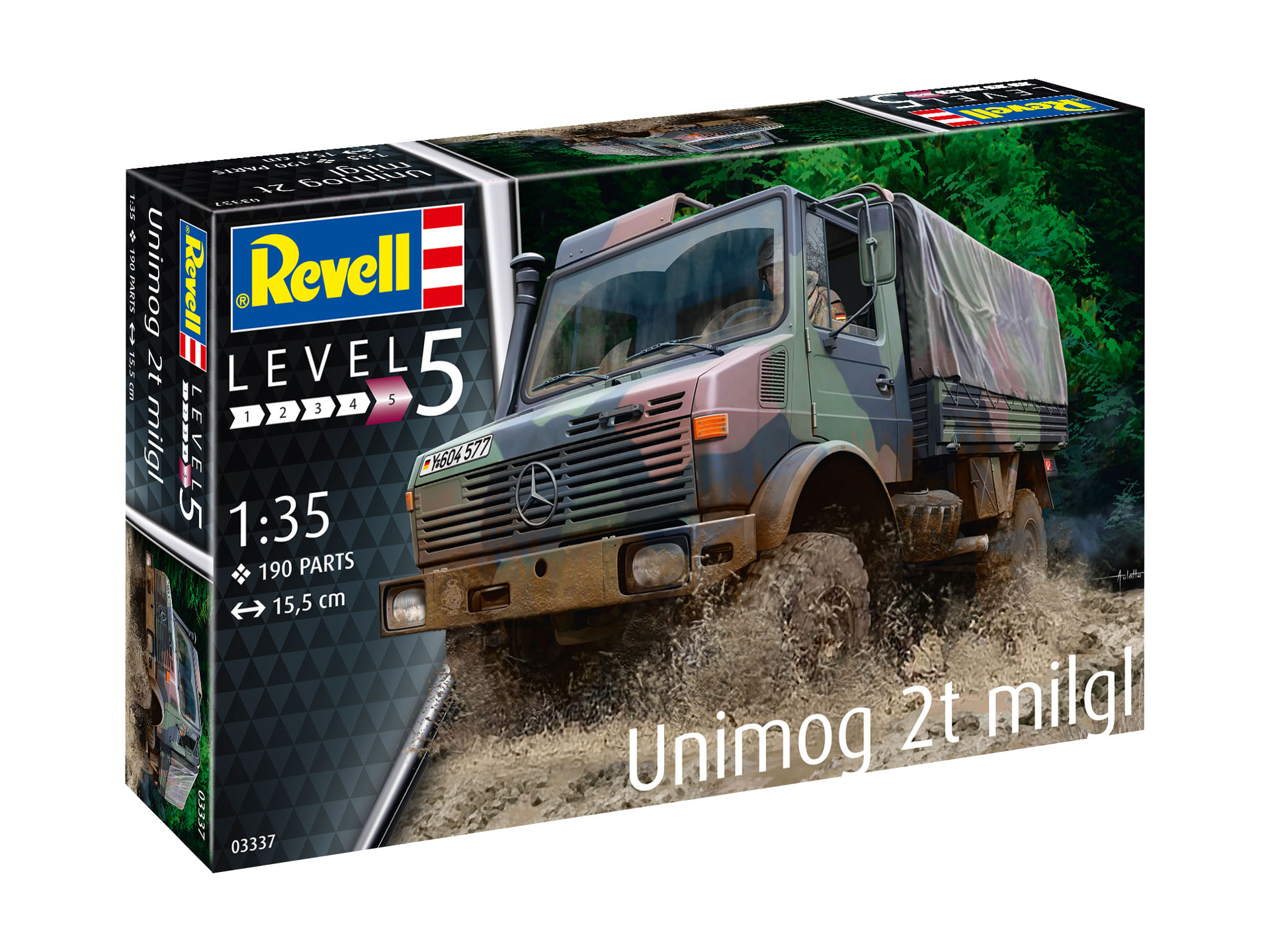 Revell  - 1:35 Unimog 2T milgl [1]