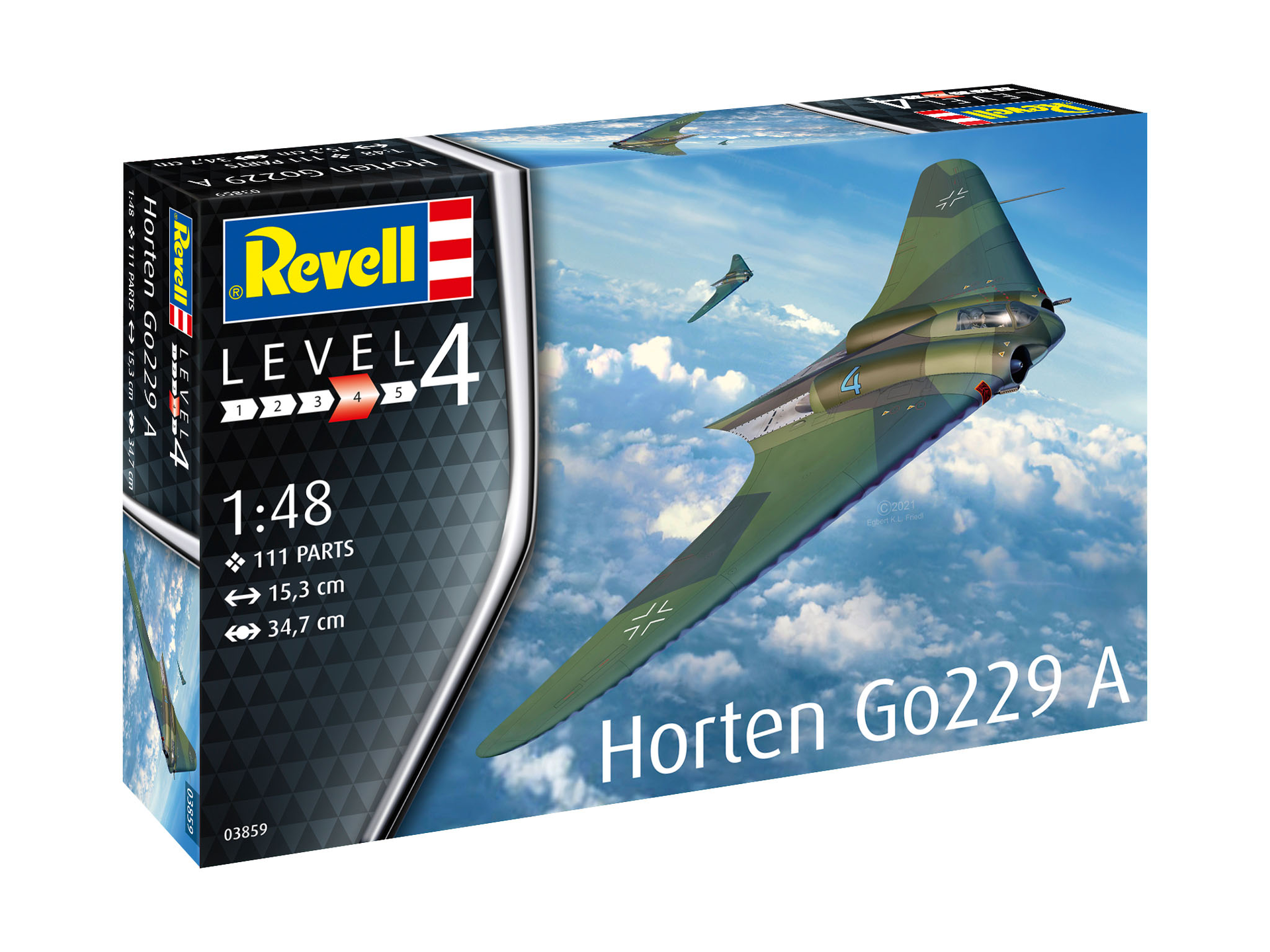 Revell  - 1:48 Horten Go229 A-1 Flying Wing [1]