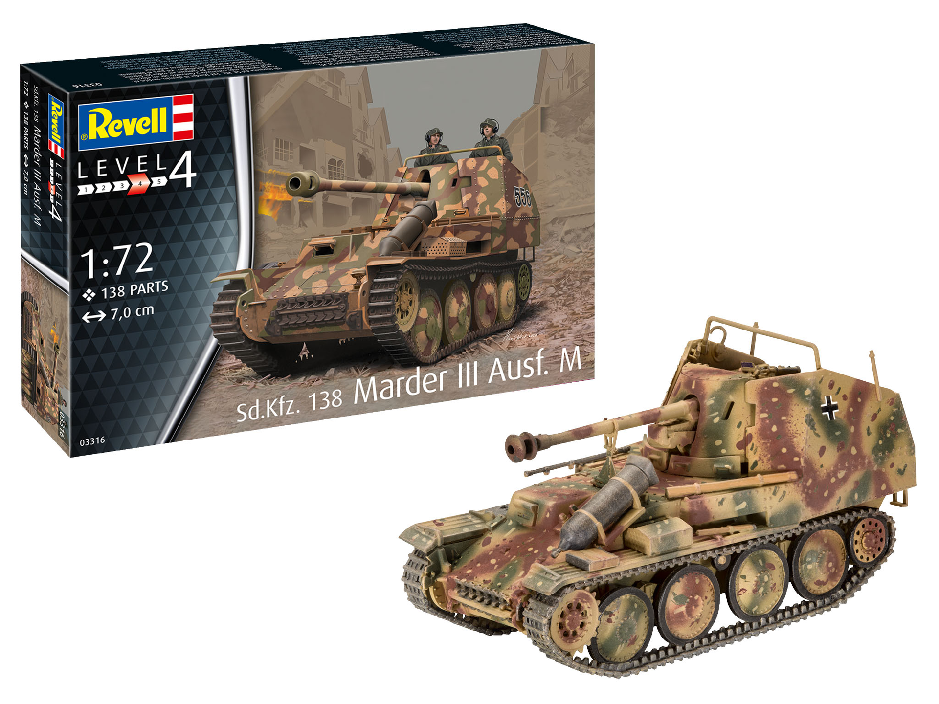 Revell  - 1:72 Sd. Kfz. 138 Marder III Ausf. M [2]