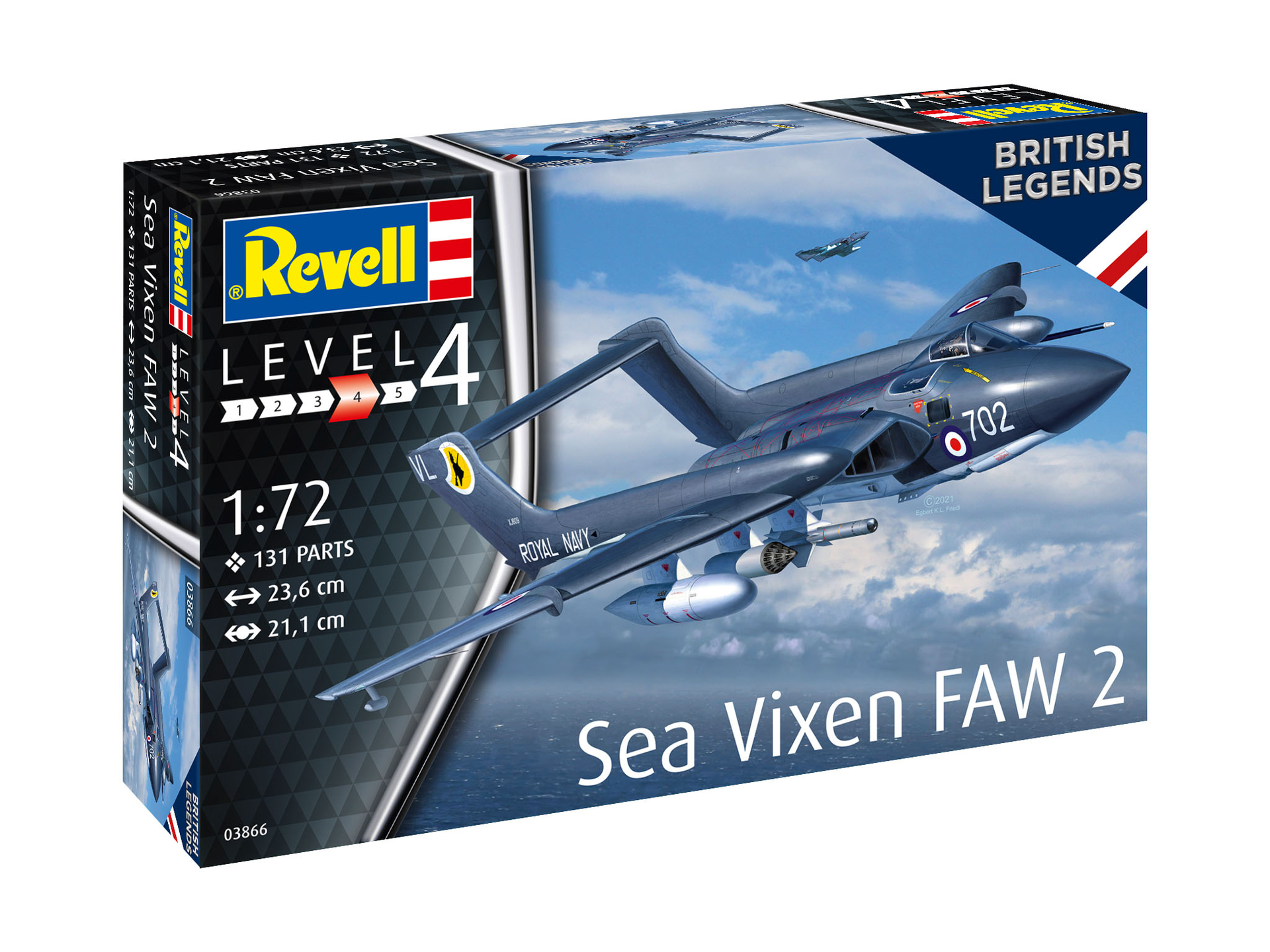 Revell  - 1:72 Sea Vixen FAW 2 "70th Anniversary [1]