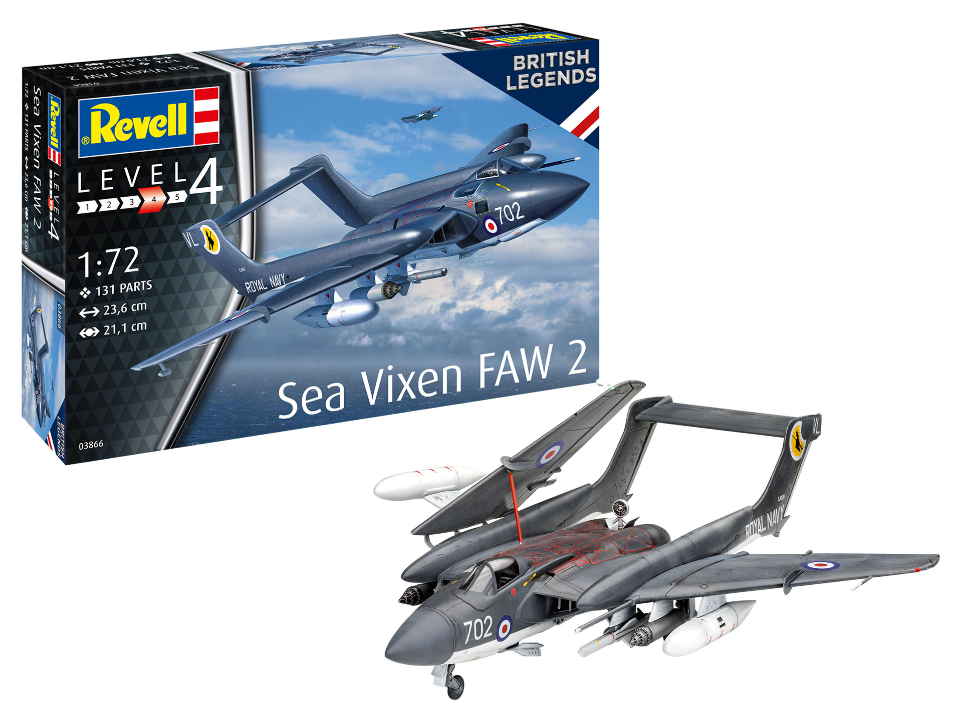 Revell  - 1:72 Sea Vixen FAW 2 "70th Anniversary [2]