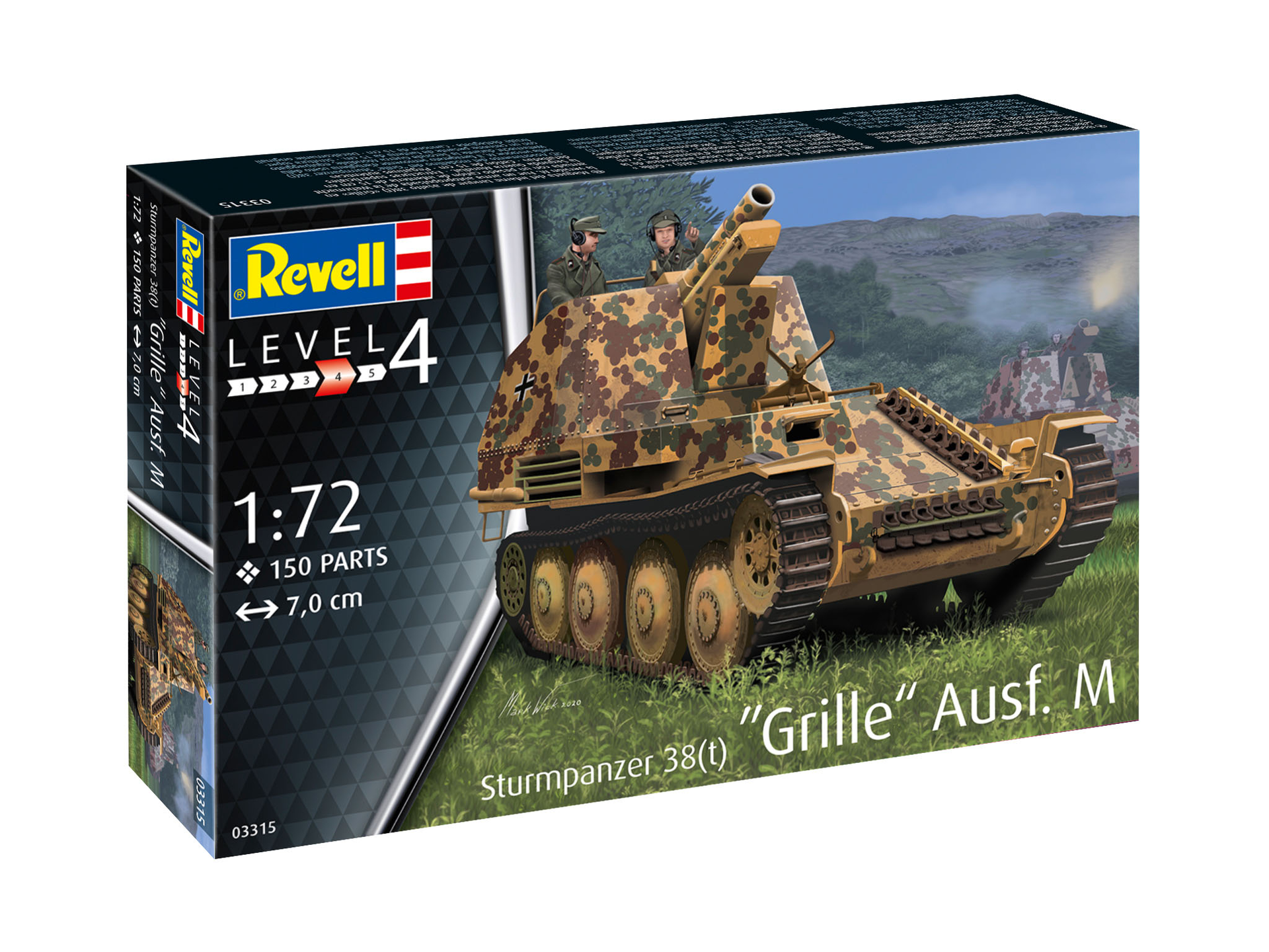 Revell  - 1:72 Sturmpanzer 38(t) Grille Ausf. M [1]