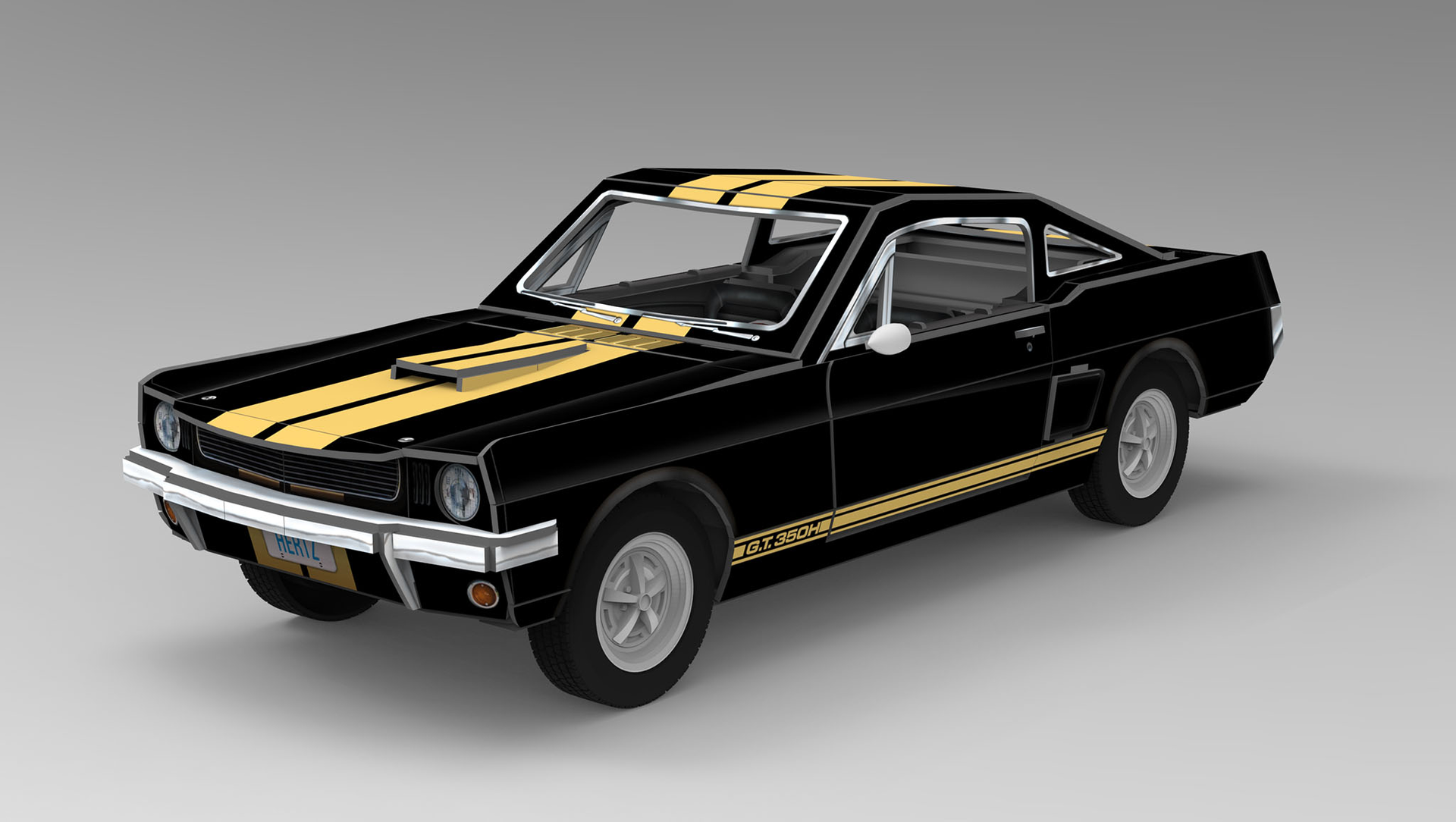 Revell  -  3D Puzzle 66 Shelby GT350-H [6]