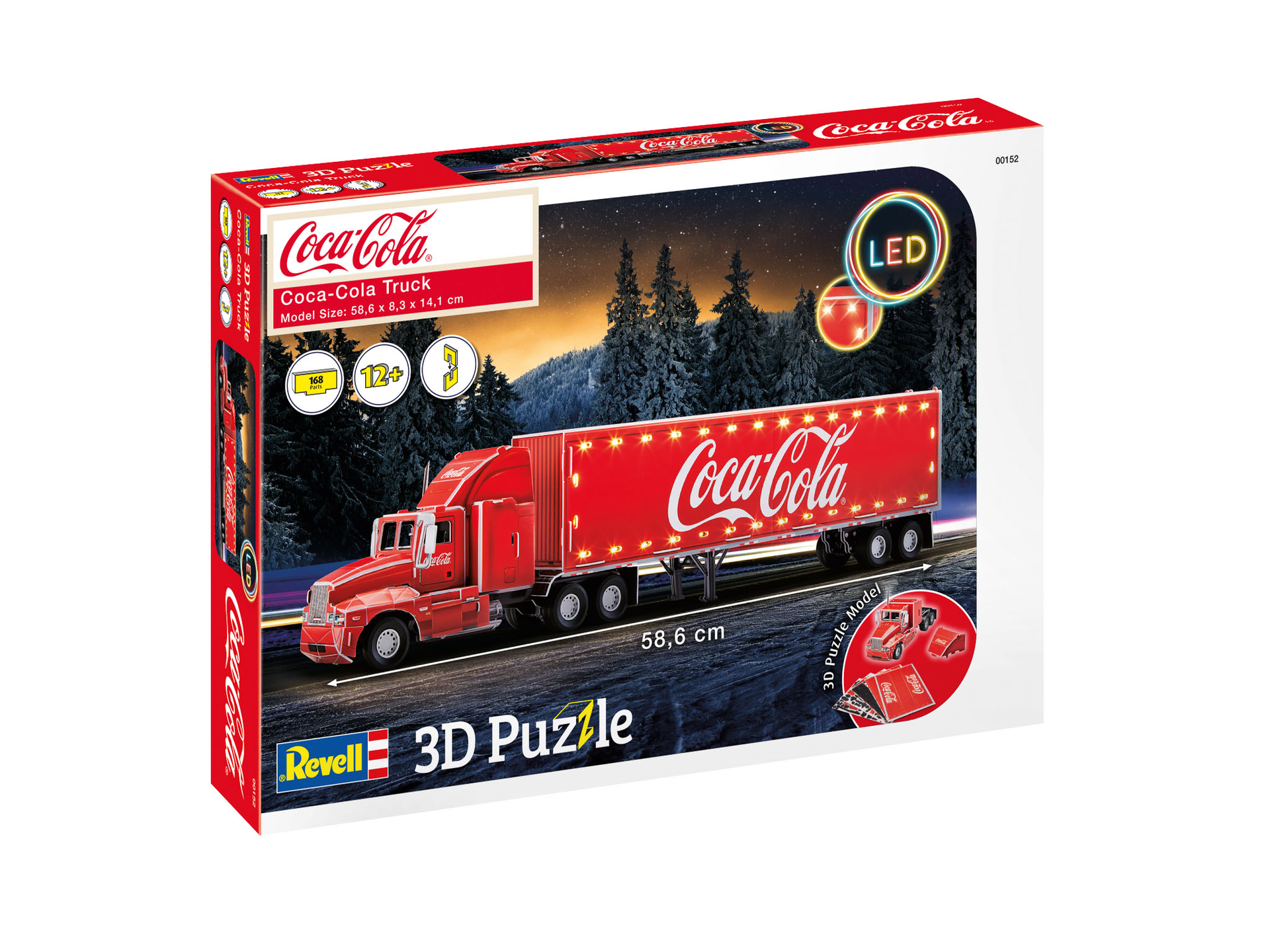 Revell  - 3D Puzzle Coca-Cola Truck - LED Edition [1]