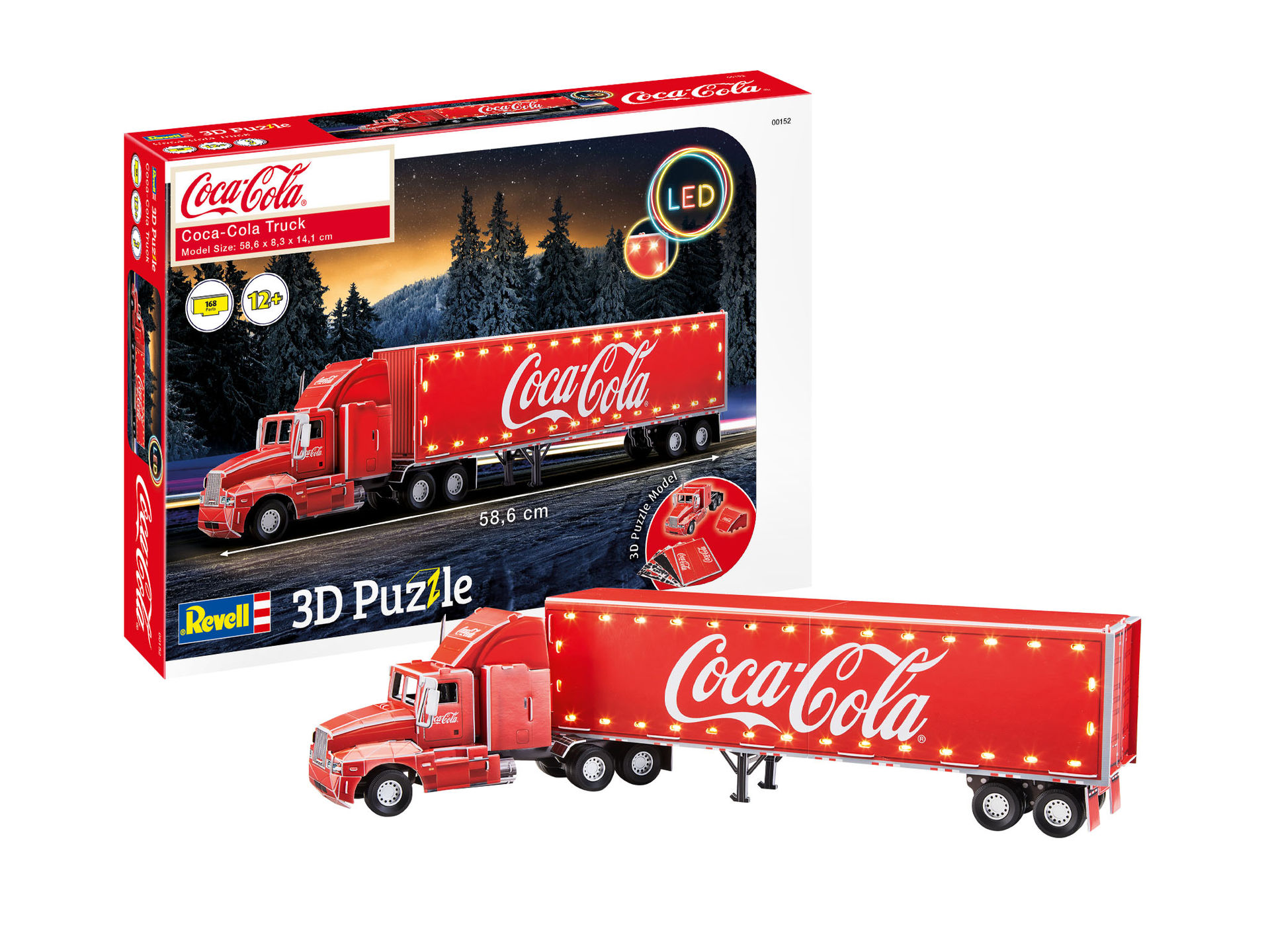 Revell  - 3D Puzzle Coca-Cola Truck - LED Edition [2]