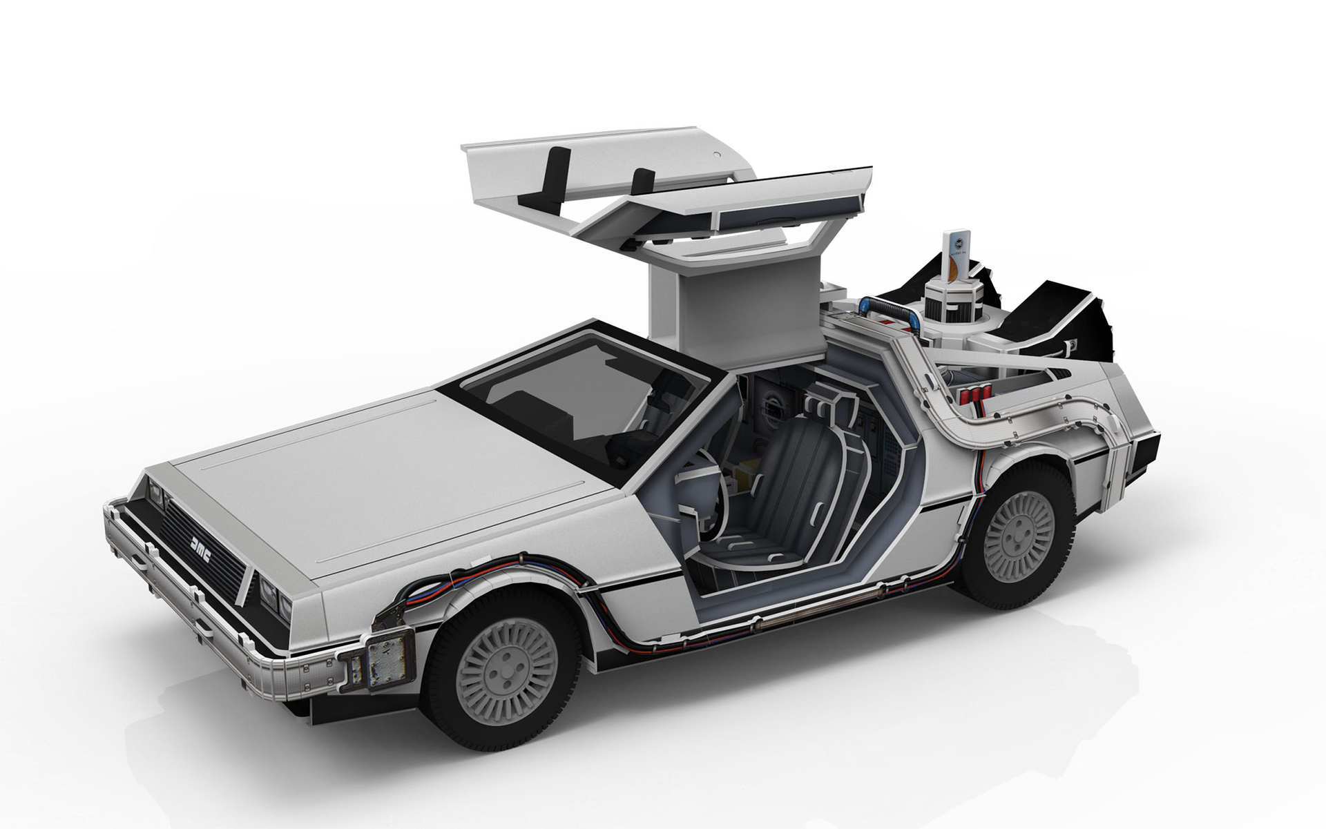 Revell  -  3D Puzzle DeLorean Back to the Future [4]