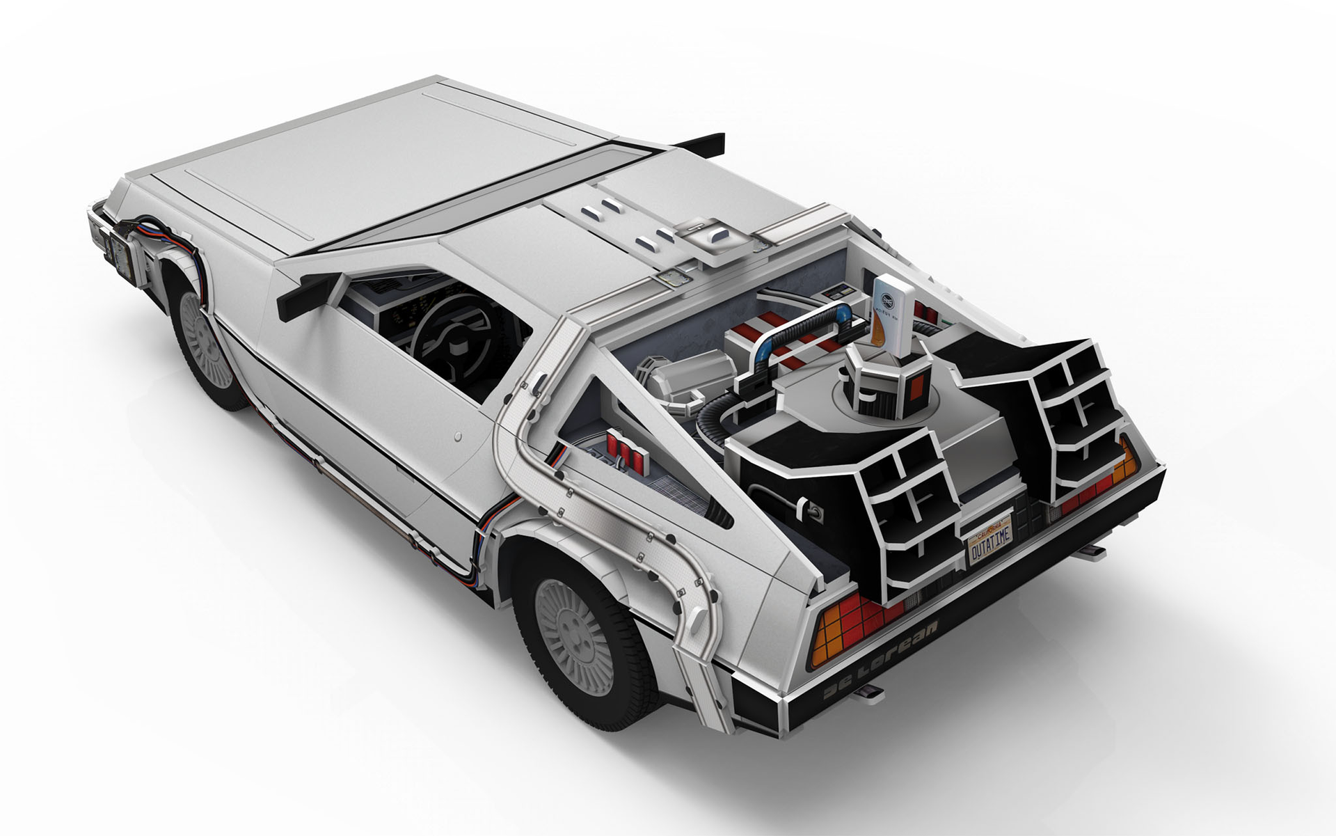 Revell  -  3D Puzzle DeLorean Back to the Future [5]