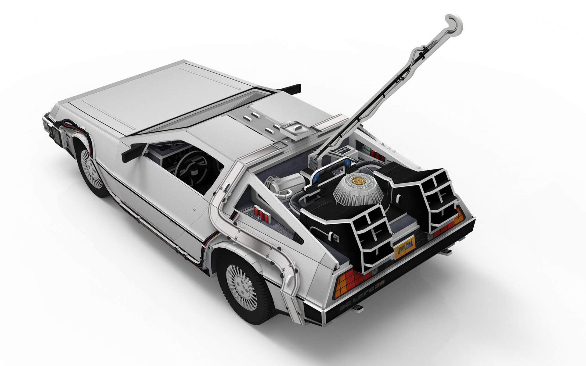 Revell  -  3D Puzzle DeLorean Back to the Future [6]