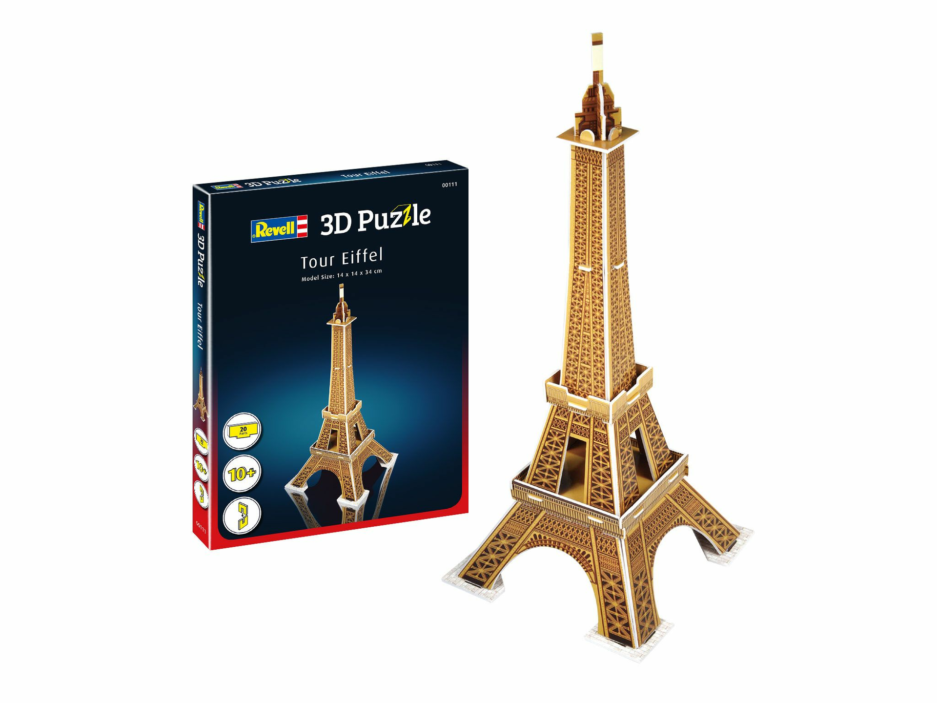Revell  - Mini 3D Puzzle  Eifel Tower [2]