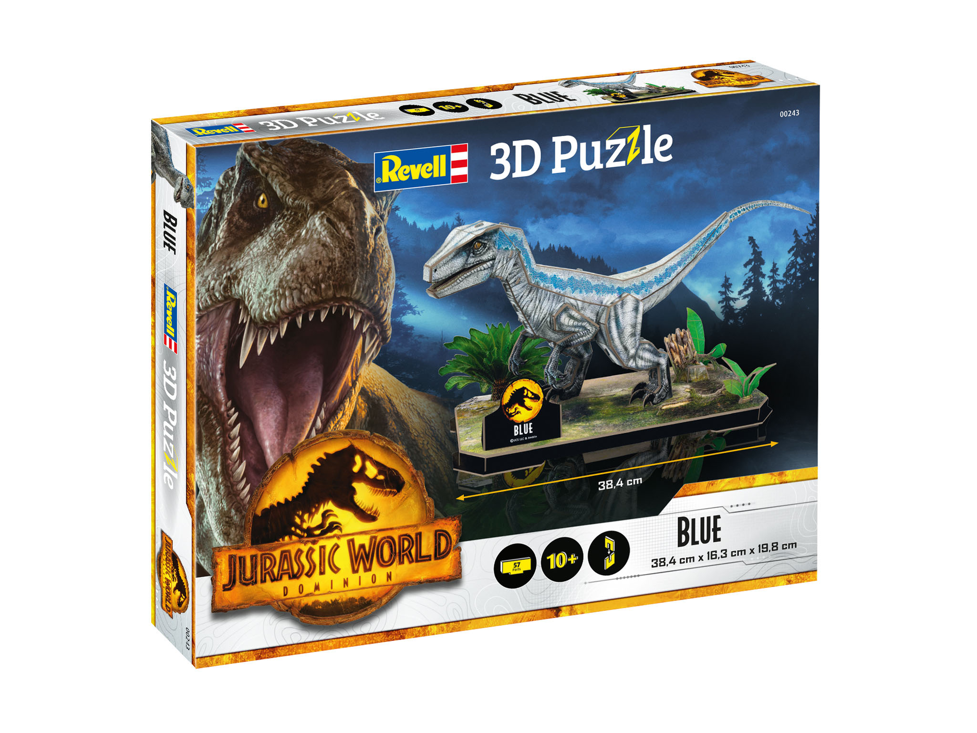 Revell  -  3D Puzzle Jurassic World Dominion - Blue [1]
