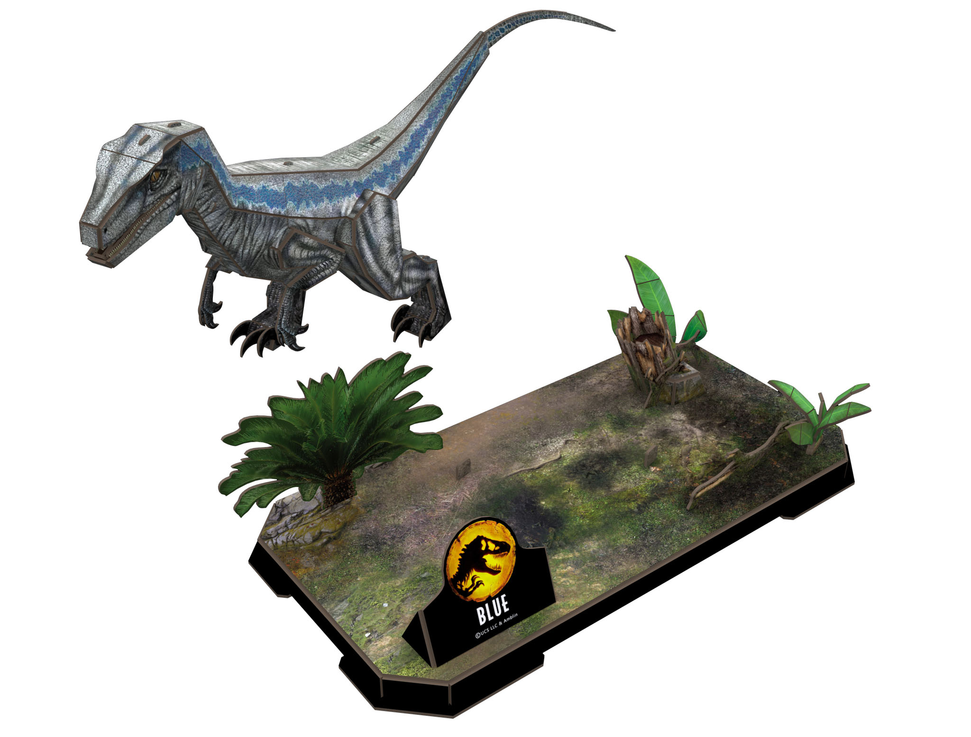 Revell  -  3D Puzzle Jurassic World Dominion - Blue [3]