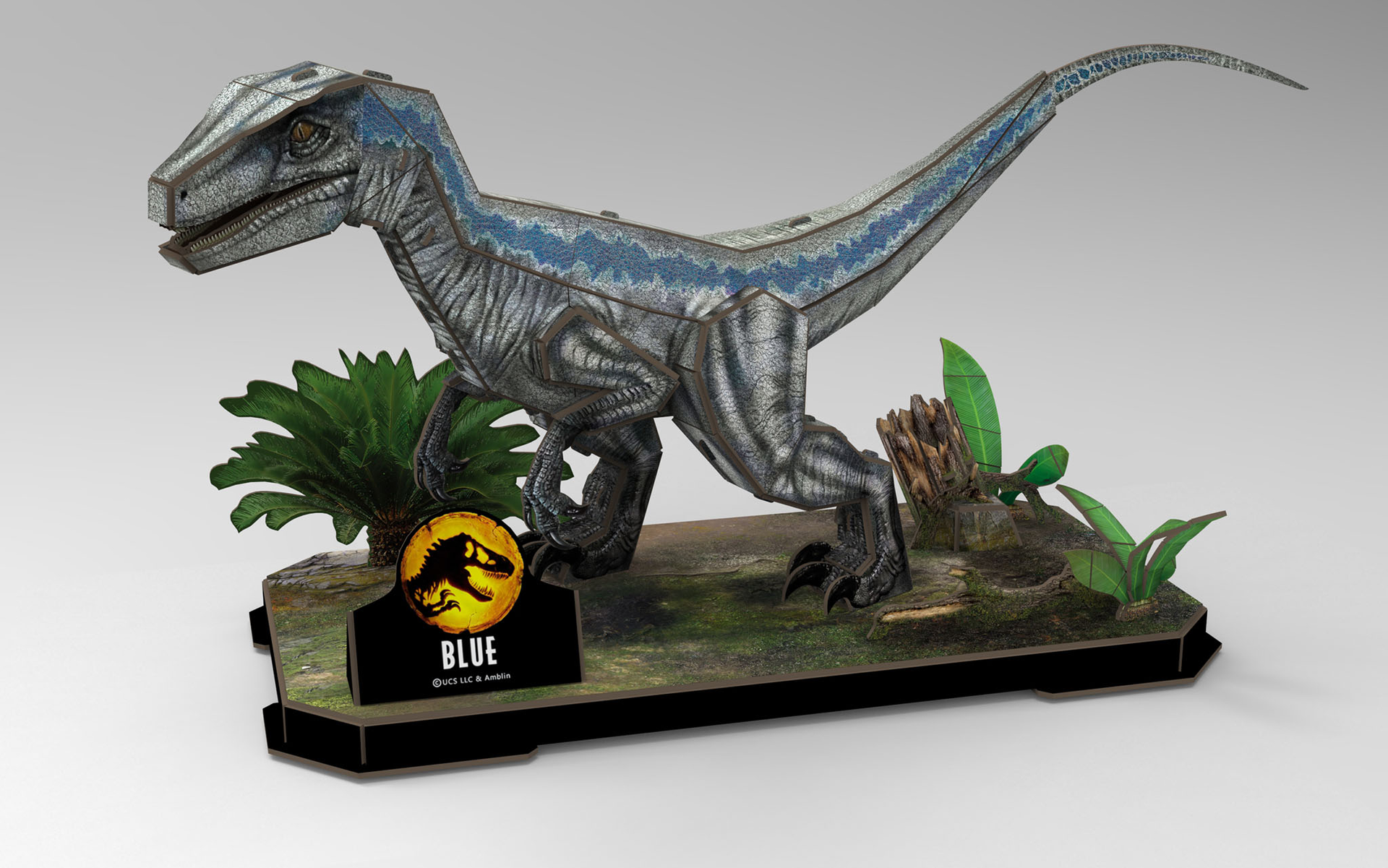 Revell  -  3D Puzzle Jurassic World Dominion - Blue [4]
