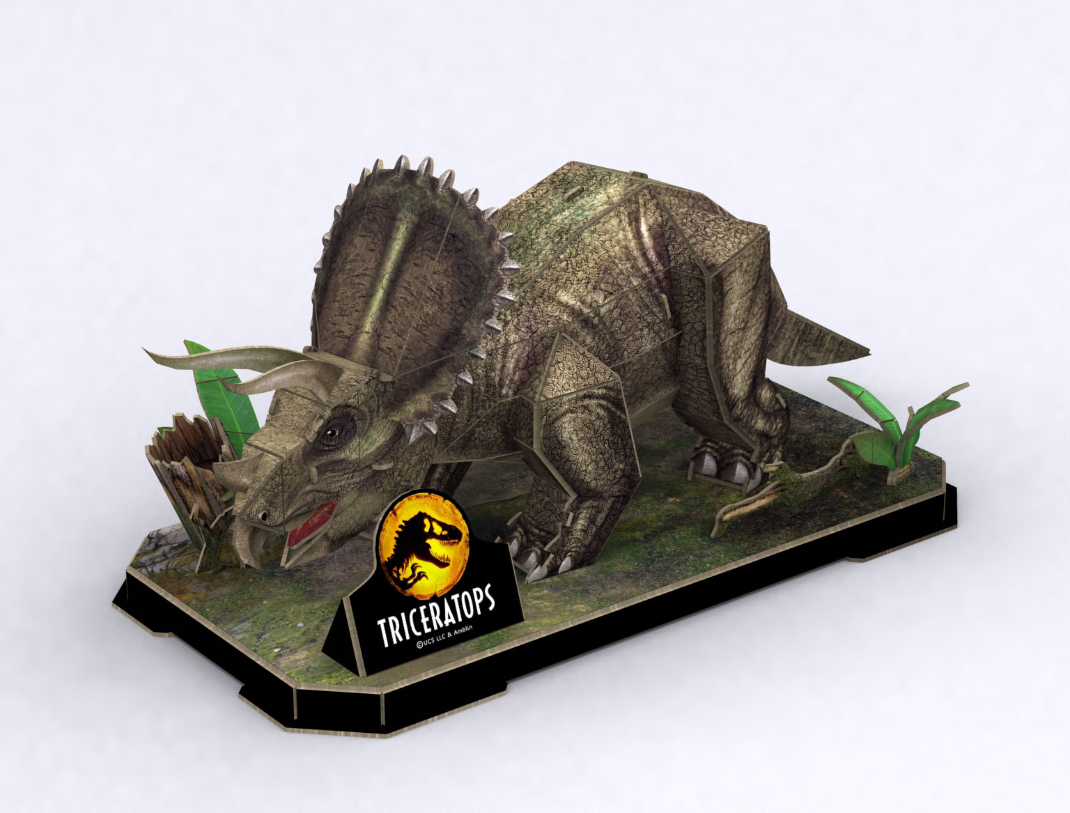 Revell  -  3D Puzzle Jurassic World Dominion - Triceratops [5]