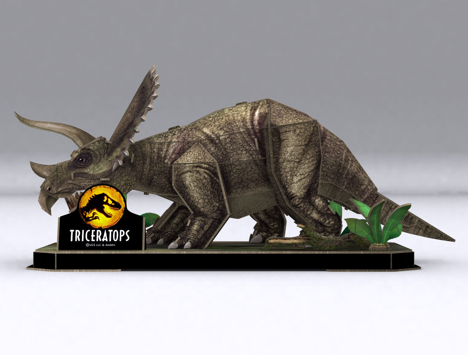 Revell  -  3D Puzzle Jurassic World Dominion - Triceratops [4]