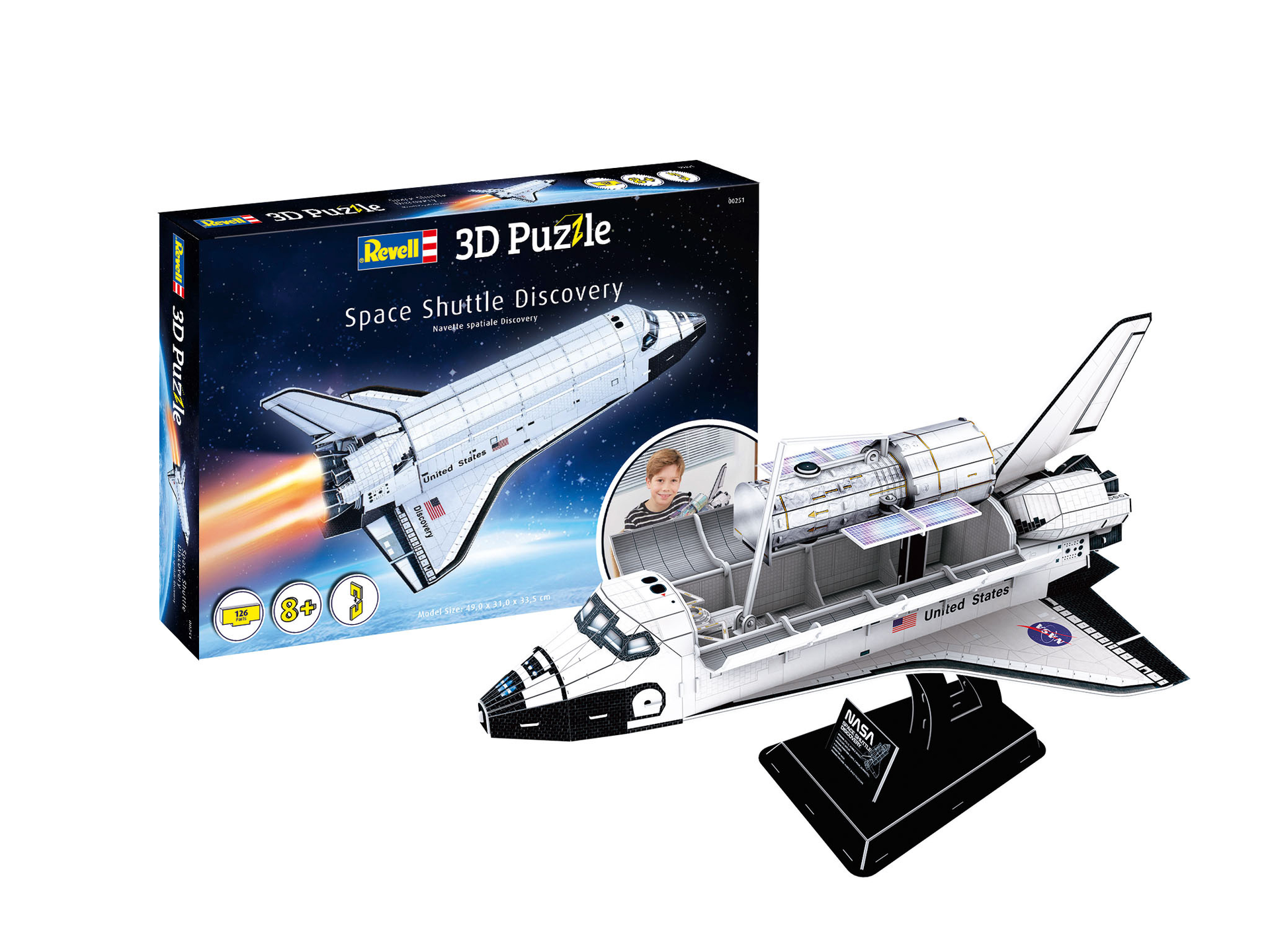 Revell  -  3D Puzzle Space Shuttle Discovery [2]