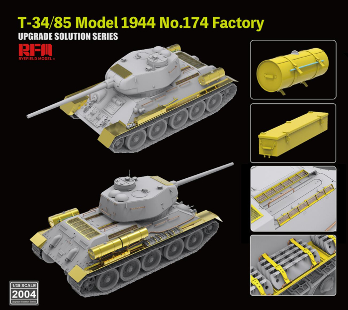 Rye Field Model 2004 - Upgrade set for T-34/85 Model 1944 No.174 [2]
