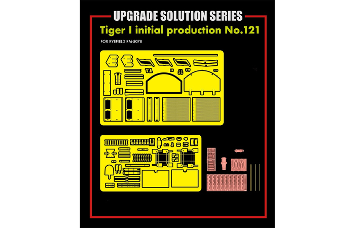 Rye Field Model 2038 - Upgrade set for 5078 Tiger I initial production No.121 [2]