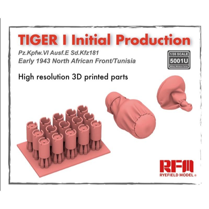 Rye Field Model 5001U - 1:35 Tiger I initial production early 1943 (Updated from 5001) [2]