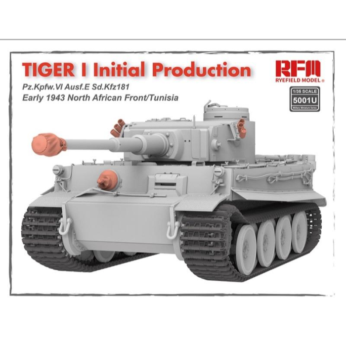 Rye Field Model 5001U - 1:35 Tiger I initial production early 1943 (Updated from 5001) [3]