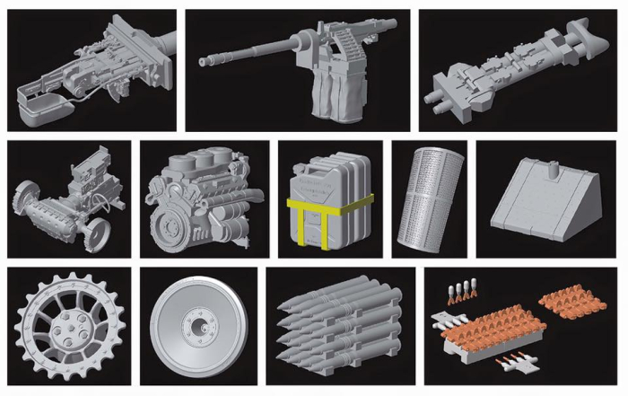 Rye Field Model 5003 - 1:35 Tiger I Early Production (FULL INTERIOR) [4]