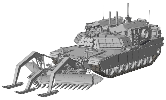 Ryefield Model 5011 1:35 M1 Assault breacher vehicle [2]