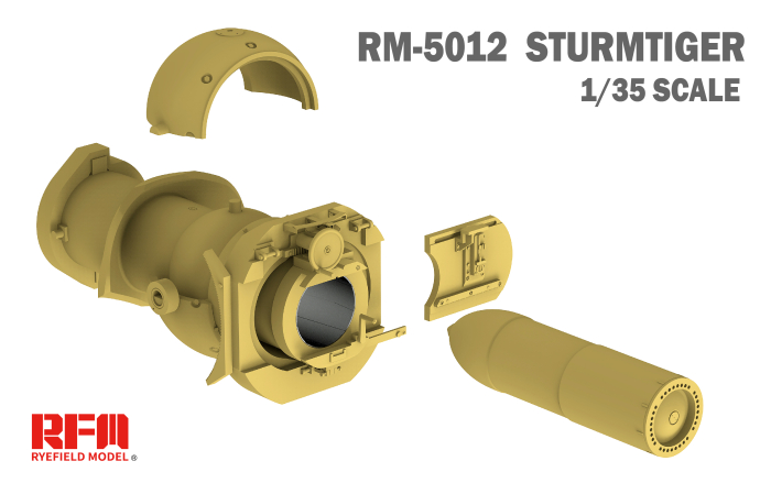 Rye Field Model 5012 - 1:35 Sturmtiger with FULL INTERIOR [3]