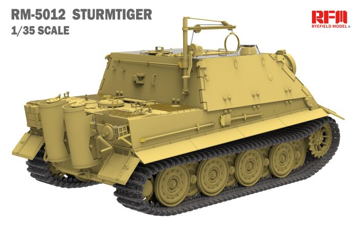 Rye Field Model 5012 - 1:35 Sturmtiger with FULL INTERIOR [6]
