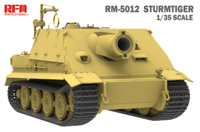 Rye Field Model 5012 - 1:35 Sturmtiger with FULL INTERIOR [7]