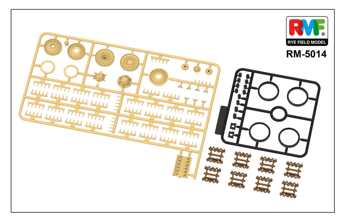 Rye Field Model 5014 - 1:35 Workable Tracks for Panther A/G [2]
