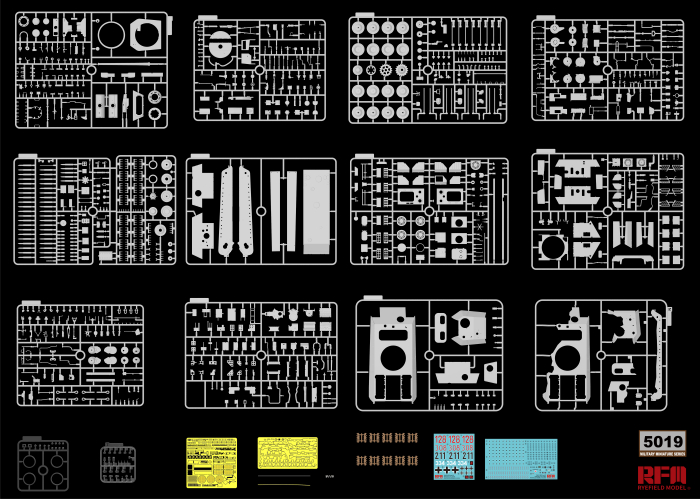 Rye Field Model 5019 - 1:35 Panther Ausf. G - cut away - full interior [3]