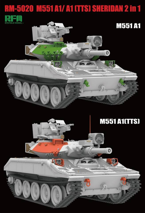Rye Field Model 5020 - 1:35 M551A1/ A1TTS Sheridan [2]