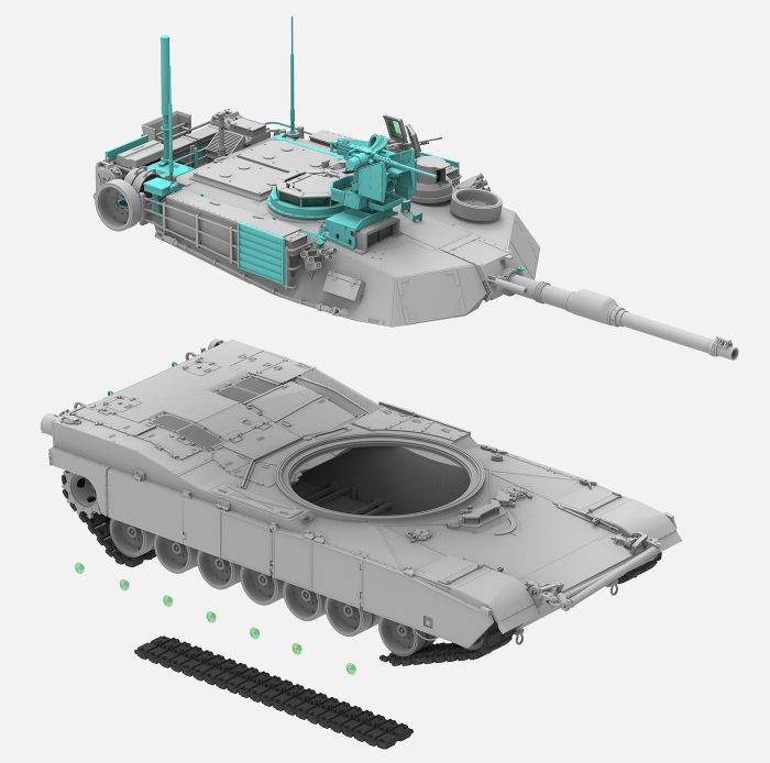 Rye Field Model - 1:35 M1A2 SEP V2 ABRAMS [5]