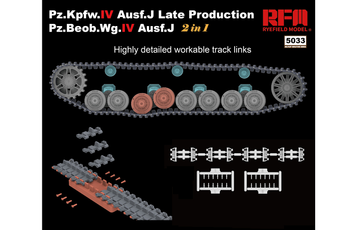 Rye Field Model 5033 - 1:35 Panzer IV Ausf. J Late [3]