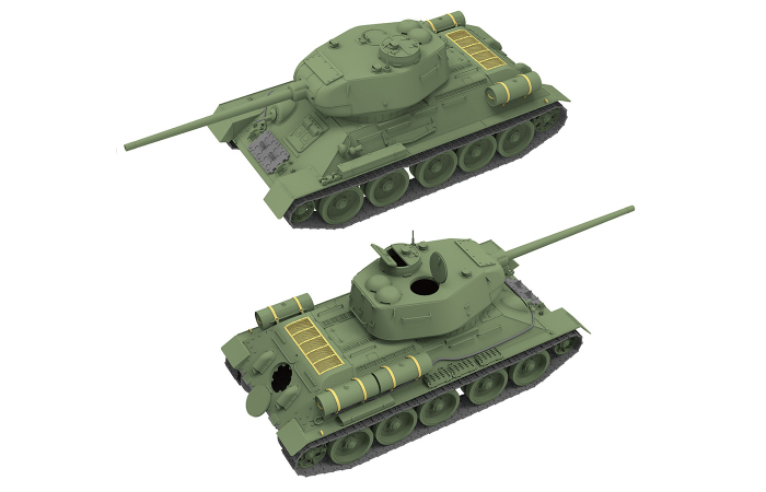 Rye Field Model 5059 - 1:35 Soviet T-34/85 Chinese Volunteer "215" [3]