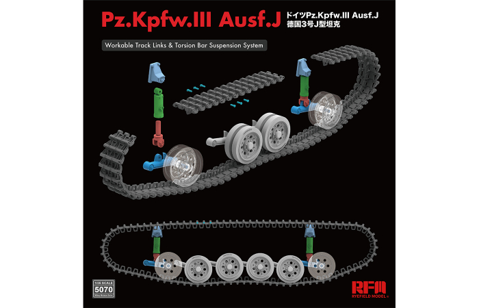 Rye Field Model 5070 - 1:35 Panzer III Ausf. J [2]